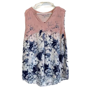 Sleeveless blouse CLEO, size L